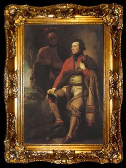 framed  WEST, Benjamin Colonel Guy Johnson (mk08), ta009-2